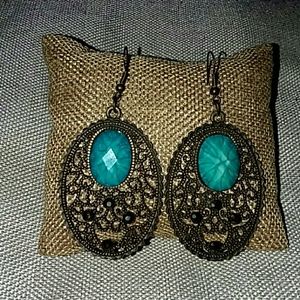 Brass Boho earrings